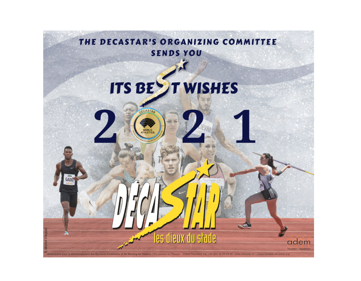 Best wishes for 2021 !  Décastar
