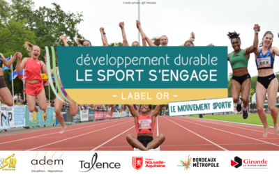 Le DECASTAR reçoit le label « or » du Comité National Olympique et Sportif Français !