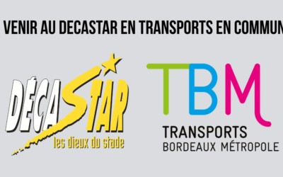 Venir au Décastar en transport en commun